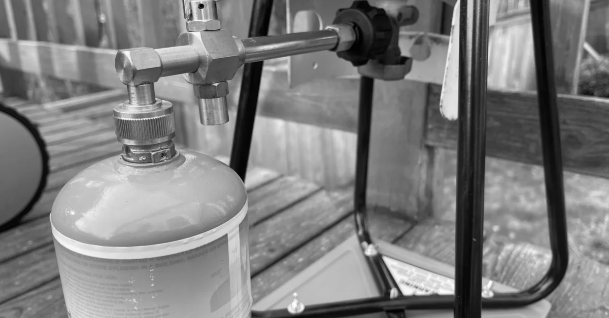 Flame King Refillable Tank Greyscale Zone