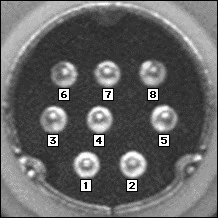 Mini Din 8-Pin